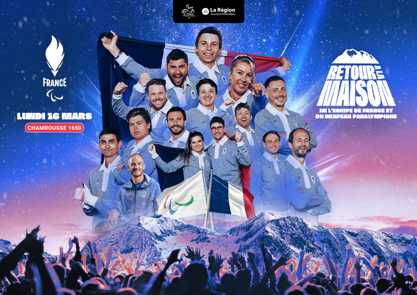 Live chamrousse paralympiques